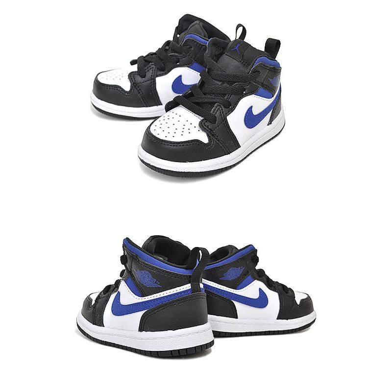 エア ジョーダン 1 ナイキ ミッド トドラー NIKE JORDAN MID(TD) white