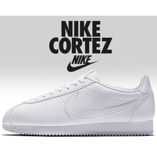 NIKE（ナイキ） コルテッツ NIKE CLASSIC CORTEZ LEATHER white/white