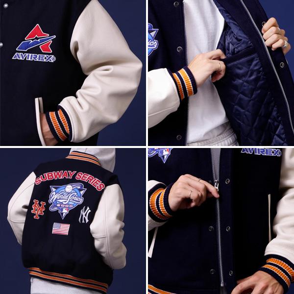 AVIREX アヴィレックス x MLB スタジアムジャケット サブウェイ AVIREX アヴィレックス x MLB スタジアムジャケット サブウェイ