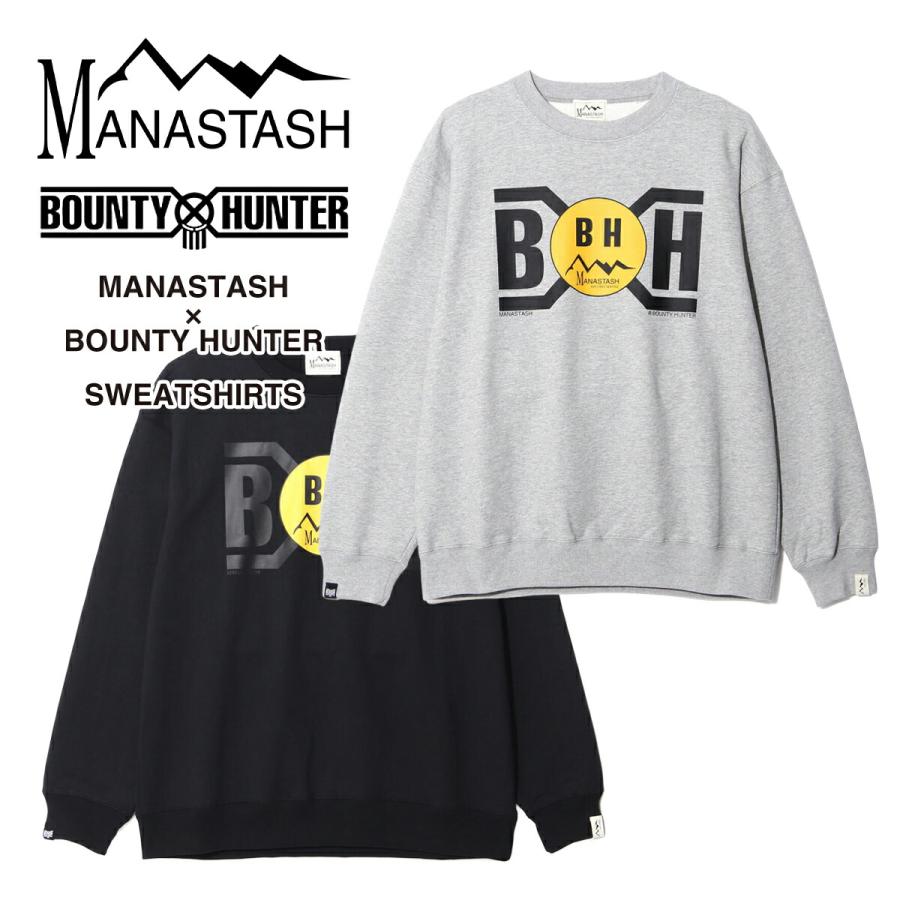 MANASTASH（マナスタッシュ） × バウンティーハンター スウェット