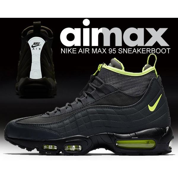 ナイキ エアマックス 95 スニーカーブーツ Nike Air Max 95 Sneakerboot Anthracite Volt Dark Grey メンズ スニーカー エアマックス Airmax 95 スノー ブーツ 003 Ltd Online 通販 Yahoo ショッピング