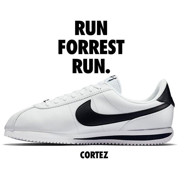 N*M様 【新品、未使用】　NIKE コルテッツ WHITE BLACK 25c コルテッツ ナイキ スニーカー NIKE CORTEZ BASIC LEATHER white/black