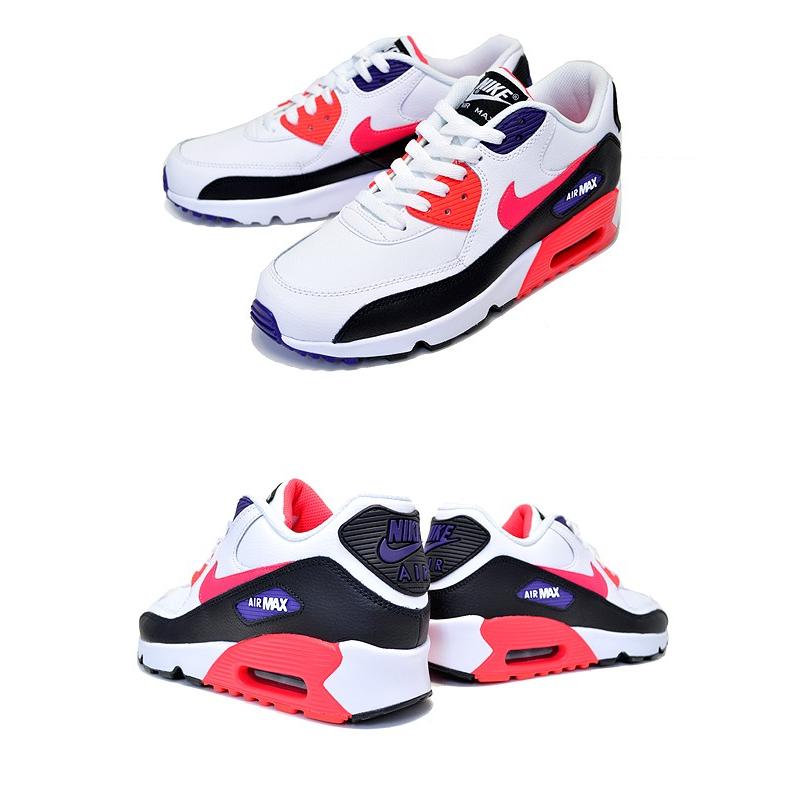 NIKE ナイキ エアマックス 90 GS AIR MAX LTR(GS) white/bright NIKE ナイキ エアマックス 90 GS AIR MAX LTR(GS) white/bright