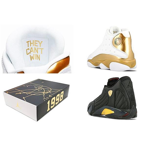 ナイキ ジョーダン ディフィニングモーメントパック NIKE JORDAN DMP PACK FINALS PACK AIR JORDAN 13 &  AIR JORDAN 14 DEFINING MOMENTS PACK 897563-900