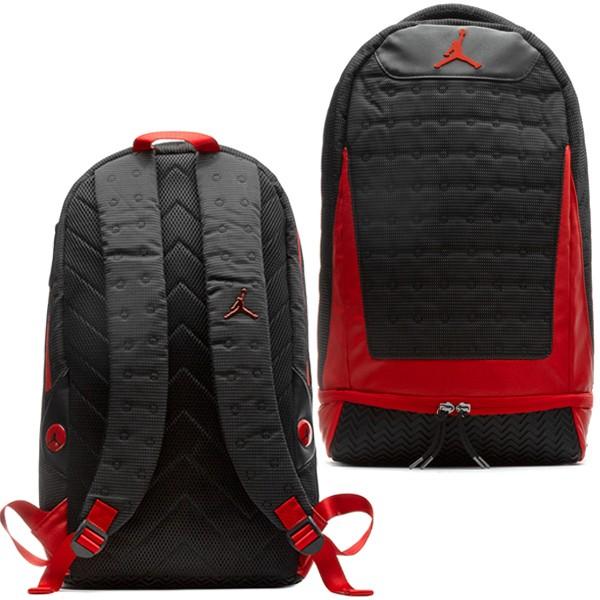 Jordan ジョーダン ジャージー バックパック リュック(27L) 黒/赤 Jordan Brand（NIKE） - Jordan ジョーダン ジャージー バック