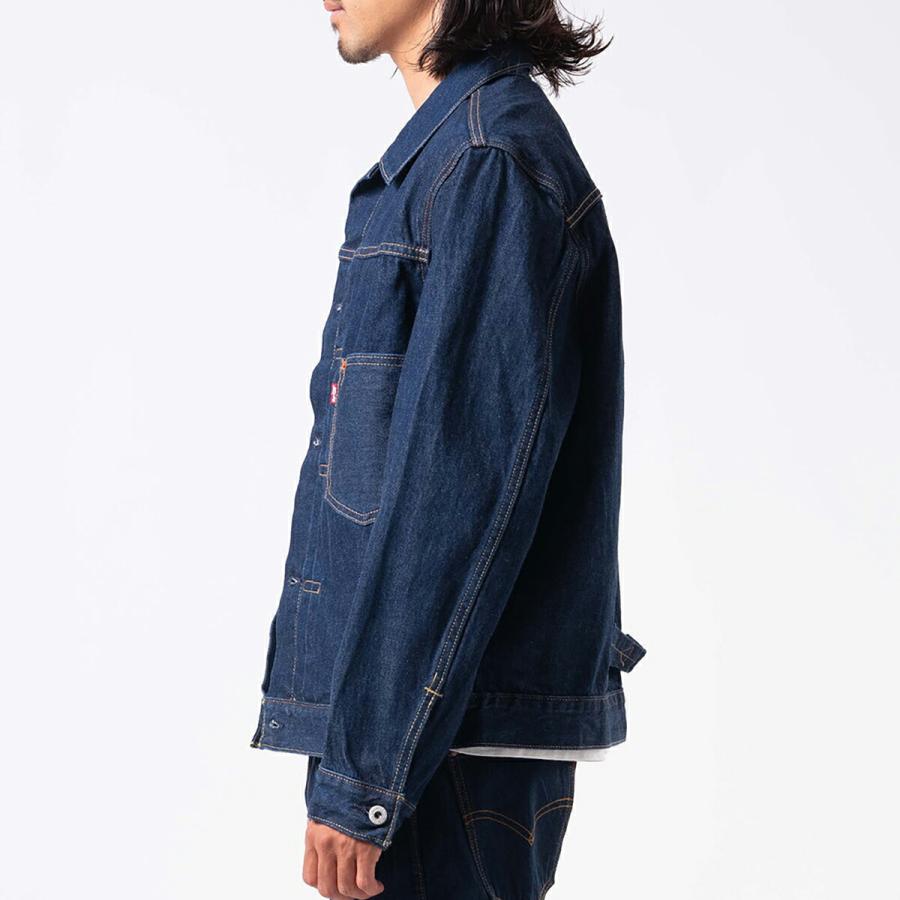 キ*ウ様 Levi's TYPE I TRUCKER DIRK INDIGO X Rick Owens DRKSHDW Trucker Jacket - Made in Japan 14oz Indigo