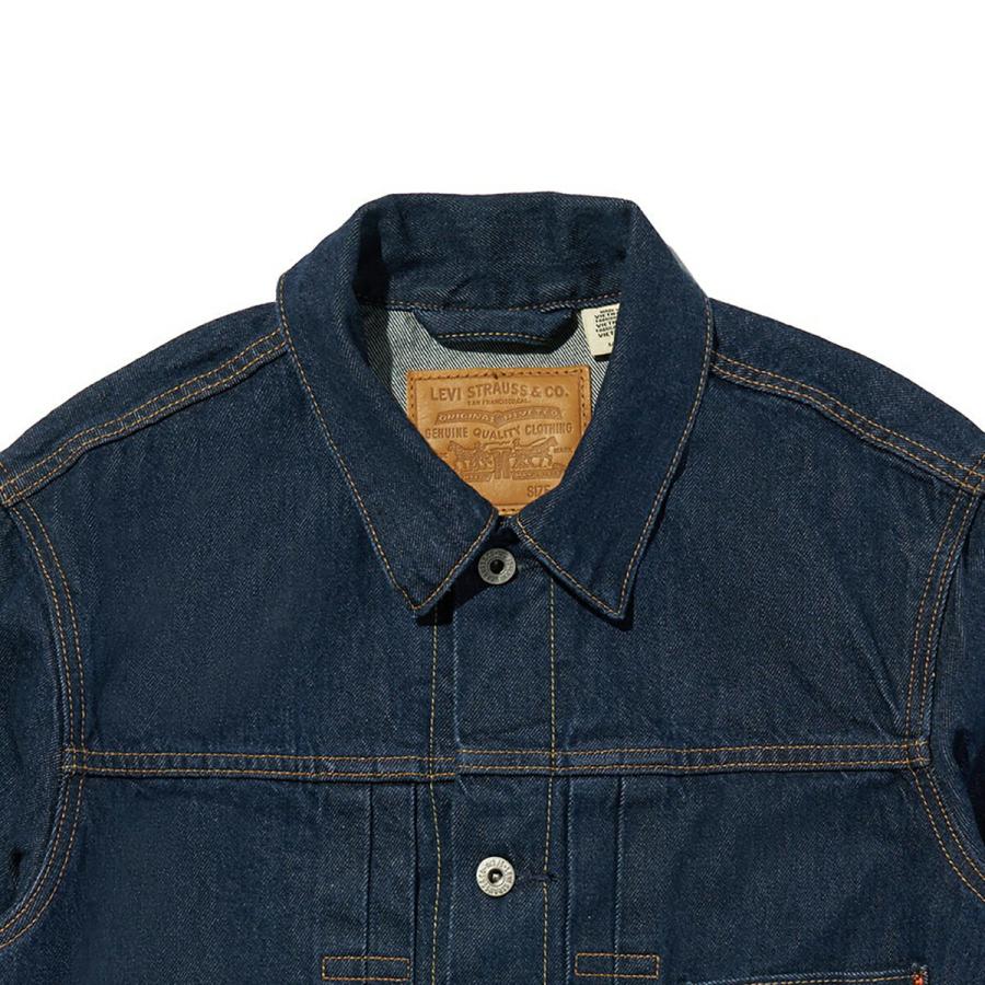 新品未使用タグ付き　Levi Strauss & Co. デニムフーディ XL Levi's（リーバイス） タイプ I トラッカー ジャケット ダーク