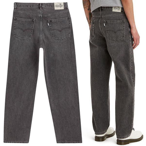 Levi's リーバイス シルバータブ ルーズフィット ブラック Levi's リーバイス シルバータブ ルーズフィット ブラック