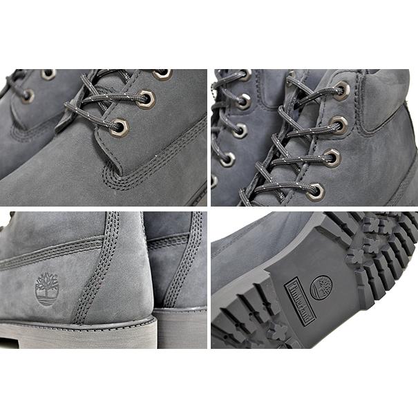 ティンバーランド プレミアム レディース 6インチブーツ Timberland JUNIOR’S 6INCH BOOT DARK GREY NUBUCK a5uwd ダークグレー ヌバック ウォータープルーフ｜ltd-online｜04