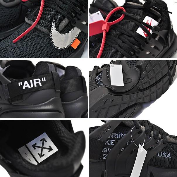 NIKE ナイキ エアプレスト THE 10 : AIR PRESTO Off-White black NIKE ナイキ エアプレスト THE 10 : AIR PRESTO Off-White black
