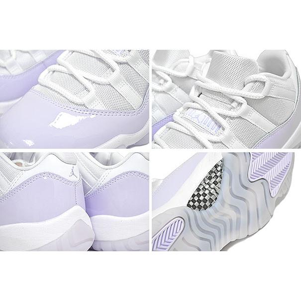 AIR JORDAN 11 LOW BG エアジョーダン11 ウィメンズ 24㎝ JORDAN BRAND WMNS AIR JORDAN 11 RETRO LOW WHITE/PURE VIOLET