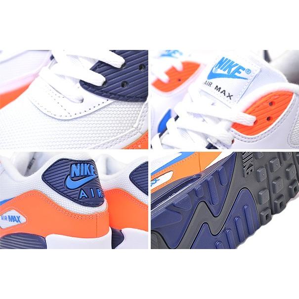 nike air max 90 essential orange blue