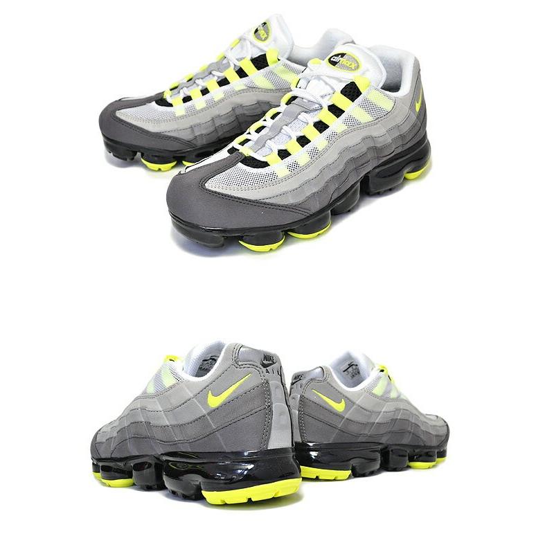 ナイキ エア ヴェイパーマックス 95 NIKE AIR VAPORMAX 95 black/volt-medium ash スニーカー エア