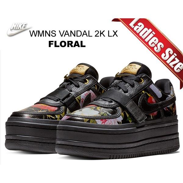 NIKE ナイキ ウィメンズ バンダル 2K LX WMNS VANDAL FLORAL black  