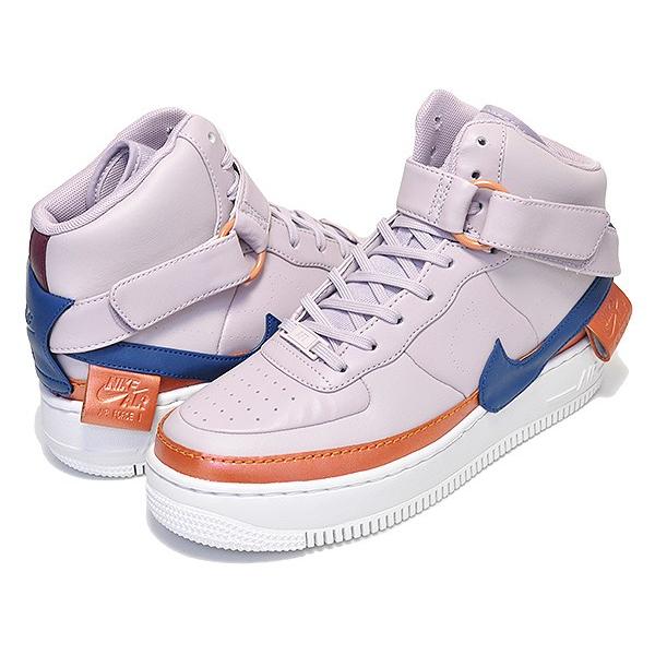 ナイキ ウィメンズ エアフォース1 ハイ ジェスター NIKE WMNS AF1 JESTER HI XX violet ash/blue force スニーカー レディース バイオレット ブルー｜ltd-online｜02