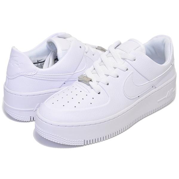 ナイキ ウィメンズ エアフォース 1 セイジ NIKE WMNS AF1 SAGE LOW white/white-white AIR FORCE ONE レディース スニーカー ホワイト ar5339-100｜ltd-online｜02