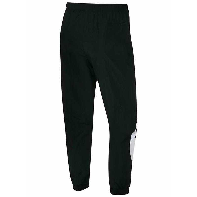 ナイキ ビッグスウォッシュ ウーブンパンツ NIKE NSW BIG SHOOSH WOVEN PANTS black/white  ar9895-010 ナイロンパンツ ブラック