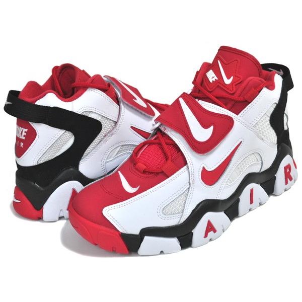 NIKE(ナイキ) AIR BARRAGE MID (エア バラージ ミッド) WHITE/UNIVERSITY RED-BLACK (ホワイト/レッド) AT7847 102 NIKE（ナイキ） エア バラージ ミッド NIKE AIR BARRAGE MID white
