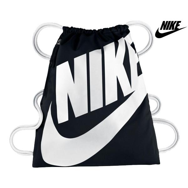 NIKE ナップサック BA5351-011 13L 新品2枚セット NIKE（ナイキ） ヘリテージ ジムサック NIKE HERITAGE GYM SACK black
