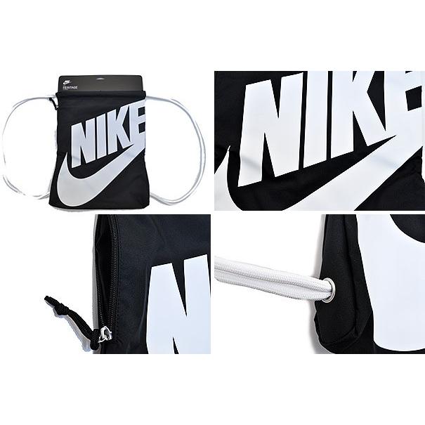 NIKE ナップサック BA5351-011 13L 新品2枚セット NIKE（ナイキ） ヘリテージ ジムサック NIKE HERITAGE GYM SACK black