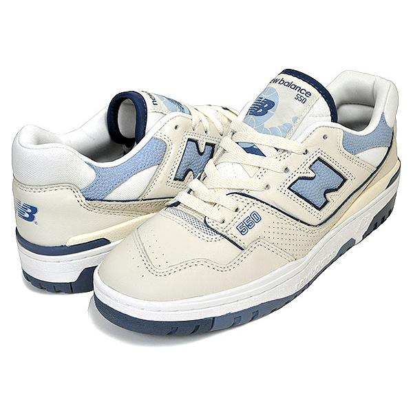 NEW BALANCE BB550PLA width D Cream ニューバランス 550 スニーカー クリーム レディース Angora Vintage Indigo New Balance（ニューバランス） 550 NEW BALANCE BB550PLA width D
