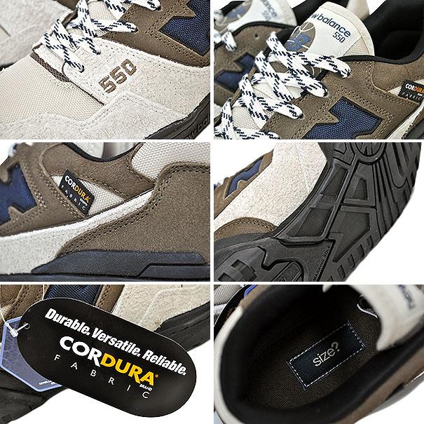 New Balance ニューバランス 550 NEW BALANCE BB550SI1 size? CORDURA 