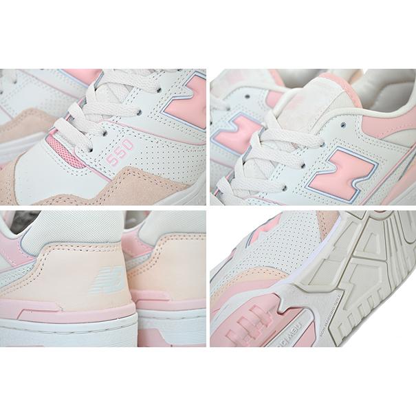 NEW BALANCE BBW550WP width B ニューバランス ウィメンズ 550 レディース スニーカー 550 ホワイト ピンク ベージュ WHITE PINK BEIGE New Balance（ニューバランス） ウィメンズ 550 NEW BALANCE BBW550WP