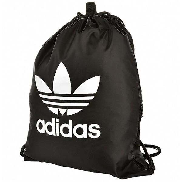 アディダス オリジナルス ジムサック adidas GYMSACK TREFOIL BLACK BK6726 NQB29 CLASSIC TREFOIL ナップサック ジム 袋 ナイロン リュック カバン ブラック :bk6726:LTD Online - 通販 - Yahoo!ショッピング