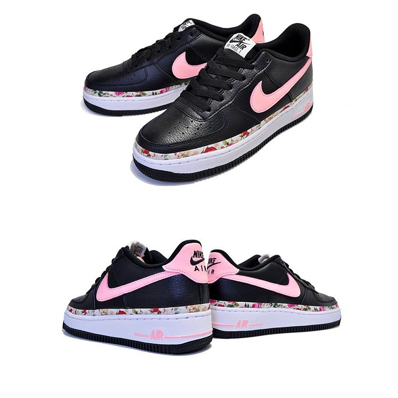 NIKE ナイキ エアフォース 1 VF GS AIR FORCE (GS) black/pink NIKE ナイキ エアフォース 1 VF GS AIR FORCE (GS) black/pink