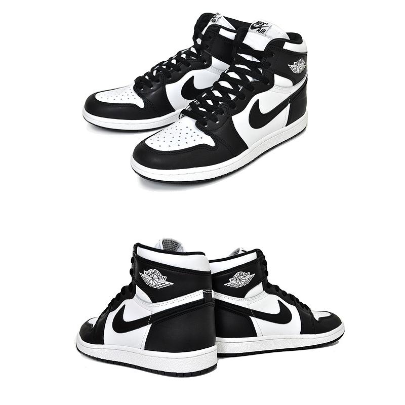 ナイキ エアジョーダン 1 ハイ 85 NIKE AIR JORDAN 1 HI 85 black/summit white bq4422-001 AJ1 HIGH 1985 スニーカー ブラック ホワイト｜ltd-online｜03