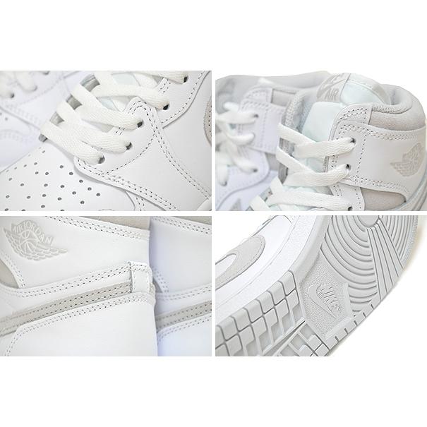 ナイキ エアジョーダン 1 ハイ 85 NIKE AIR JORDAN 1 HI 85 white/neutral grey bq4422-100 AJ1 HIGH 1985 ニュートラルグレー スニーカー｜ltd-online｜04