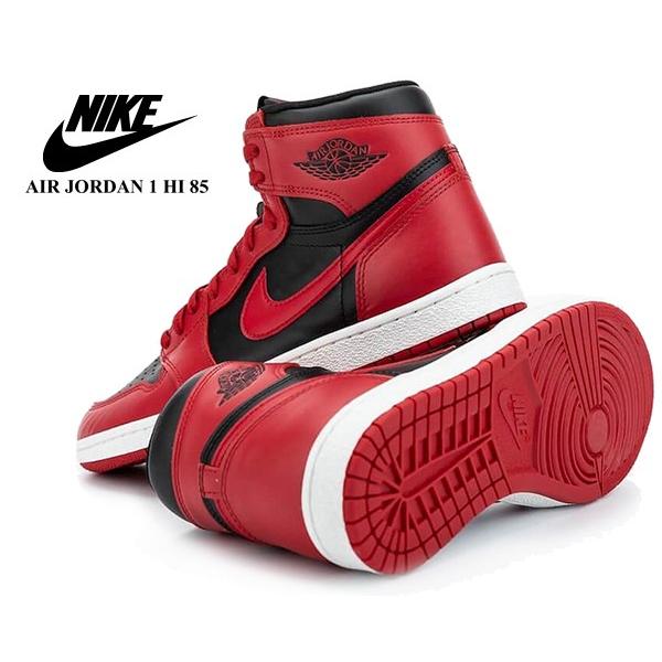 ナイキ エアジョーダン 1 ハイ 85 NIKE AIR JORDAN 1 HI 85 varsity red/black-varsity red bq4422-600 スニーカー BRED BULLS RED