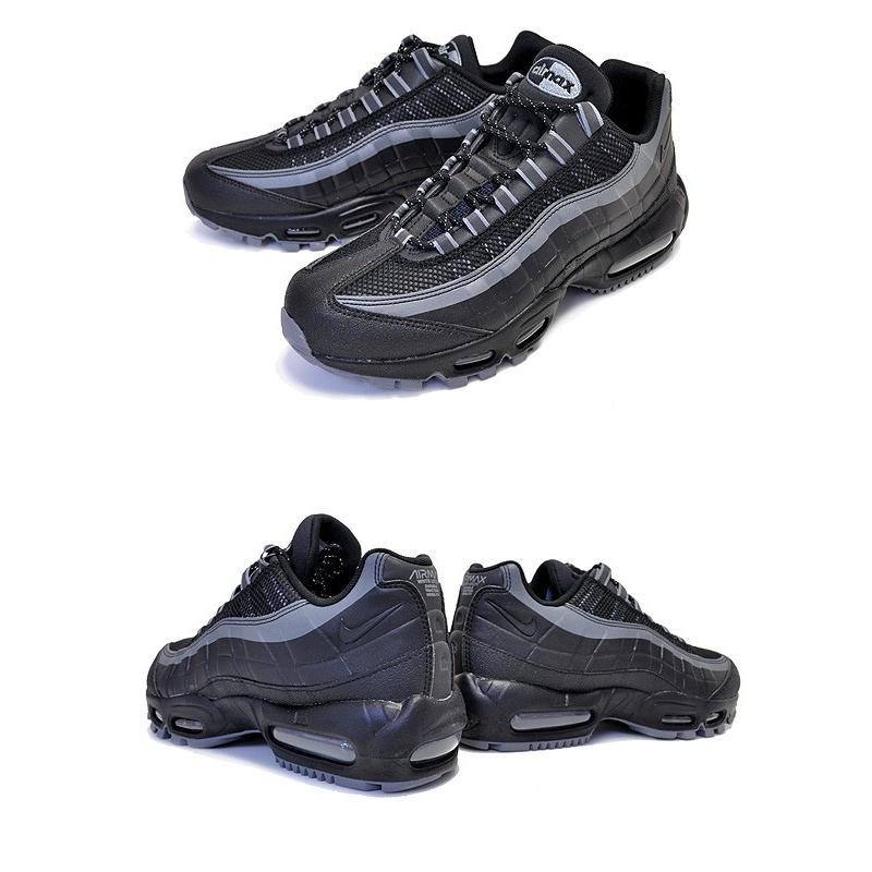 ナイキ エアマックス 95 ユーティリティー NIKE AIR MAX 95 UTILITY black/cool grey  bq5616-001 雪 スニーカー AM95 ブラック グレー｜ltd-online｜03