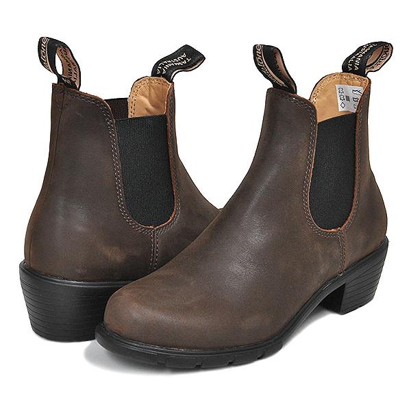 ブランドストーン ウィメンズ エラスティック サイドゴア ヒール ブーツ Blundstone WOMENS ELASTIC SIDED HEEL BOOT ANTIQUE BROWN bs1673251 5cmヒール｜ltd-online｜02