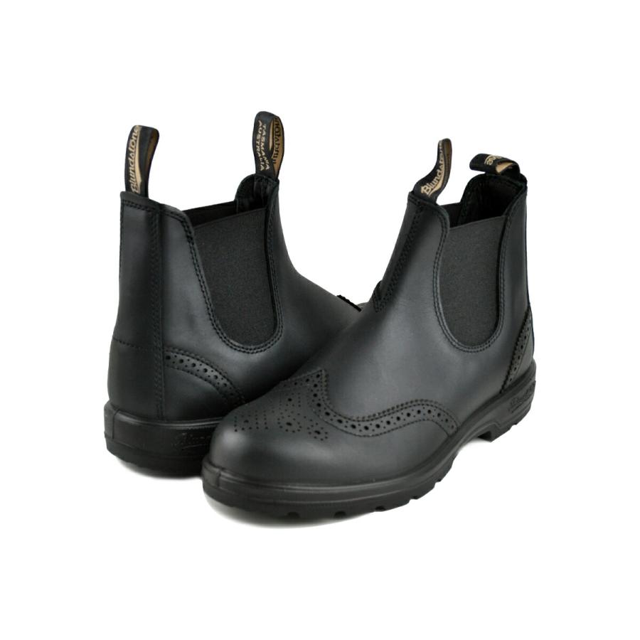 BLUNDSTONE（ブランドストーン） エラスティック サイドゴア ブローグ