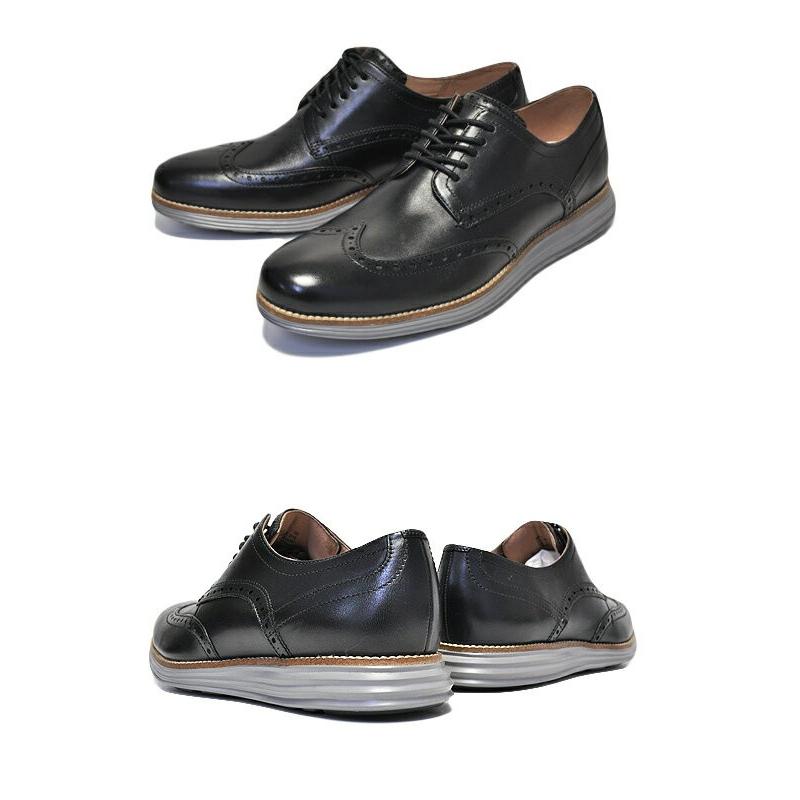 コールハーン オリジナルグランド ウィングチップ オックスフォード COLE HAAN ORIGINAL GRAND SHWNG  black/ironstone c26470 メンズ 靴 ビジネスシューズ