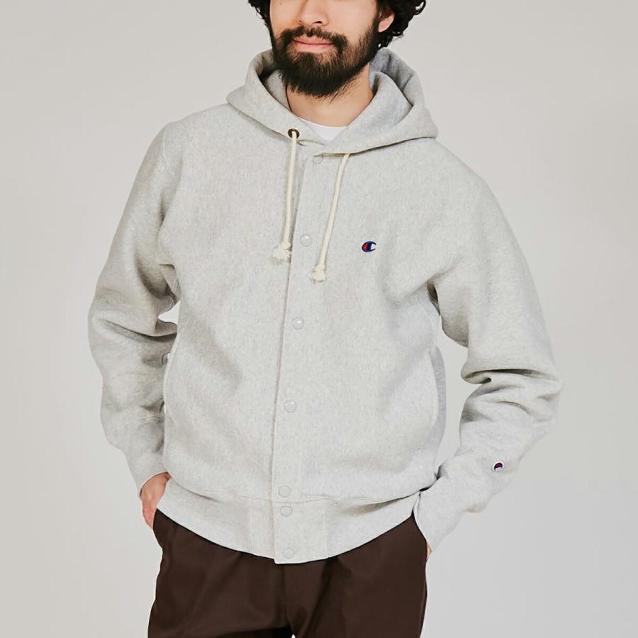 Champion（チャンピオン） リバース ウィーブ スナップ フーデッド