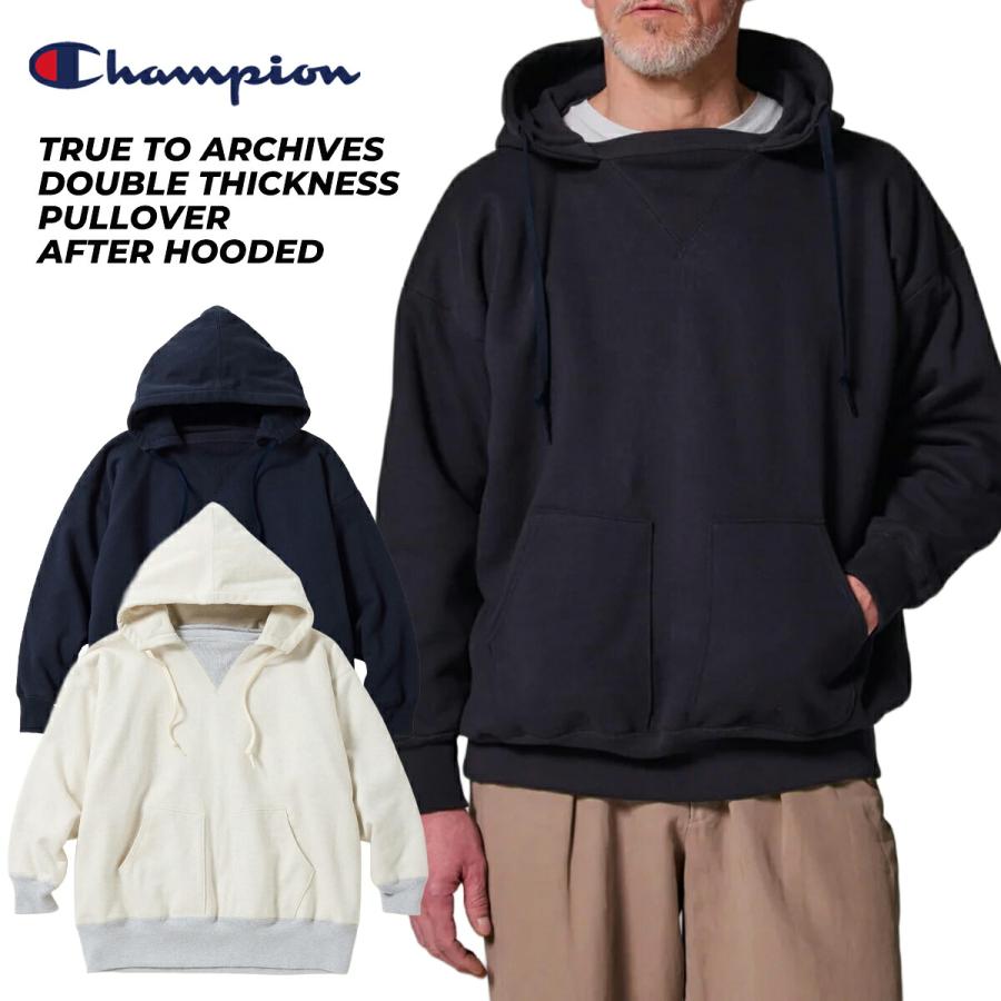 ウォームアップウェア Champion After Hoodie TRUE TO ARCHIVES M Champion（チャンピオン） トゥルー トゥ アーカイブス ダブル