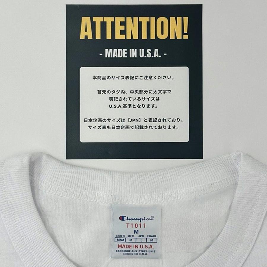 Champion（チャンピオン） T1011 ロングスリーブ Tシャツ メイド イン