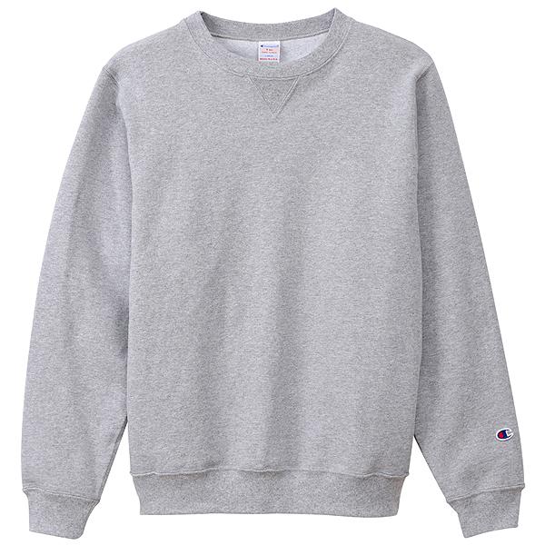 R*様 Champion グレー クルーネック トレーナー　アメリカ製　米国製 MADE IN USA（Champion） チャンピオン クルーネック スウェットシャツ