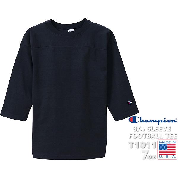 Champion T1011 フットボール3/4 スリーブ T PENN 新品 MADE IN USA（Champion） チャンピオン 3/4スリーブ フットボール T