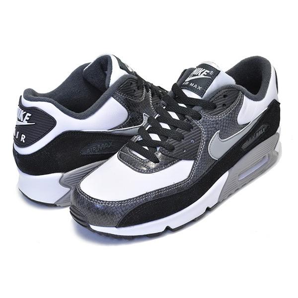 ナイキ エアマックス 90 パイソン NIKE AIR MAX 90 QS PYTHON white/particle grey-anthracite  cd0916-100 スニーカー 蛇柄 スネーク ブラック ホワイト グレー