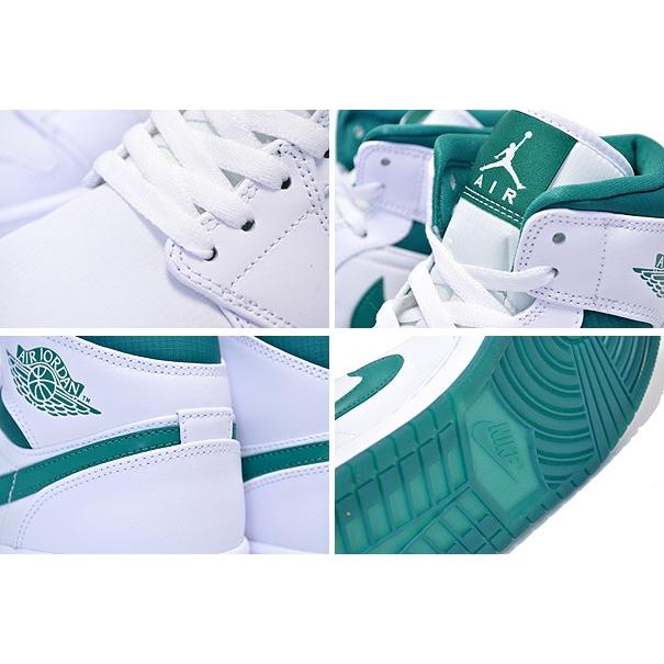 NIKE Air Jordan 1 Mid グリーン/ホワイト 発売中｜Nike Air Jordan 1 Mid 