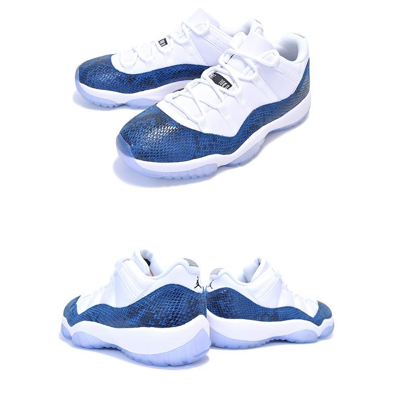 jordan 11 low le white black navy
