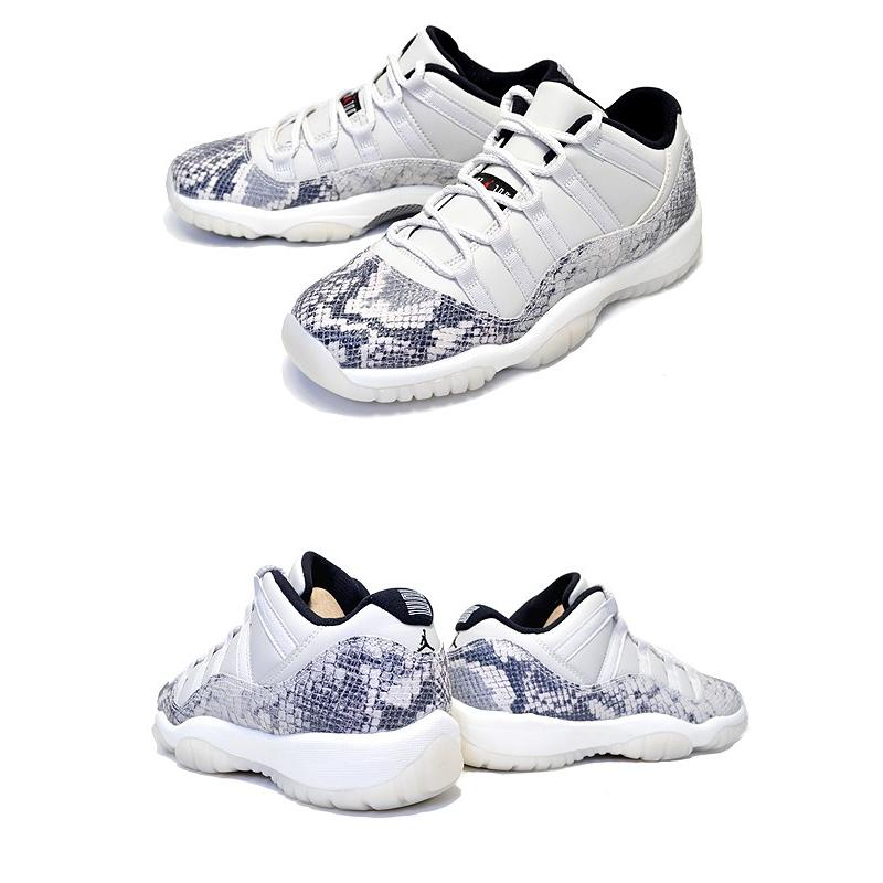 ナイキ エアジョーダン 11 レディース ロー NIKE AIR JORDAN 11 RETRO LOW LE GS light bone/university red-sail cd6847-002 ガールズ スニーカー AJ XI｜ltd-online｜03