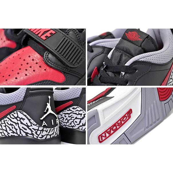 ナイキ エアジョーダン レガシー 312 NIKE AIR JORDAN LEGACY 312 LOW black/varsity red-black cd7069-006 スニーカー AJ BRED メンズ ローカット｜ltd-online｜04