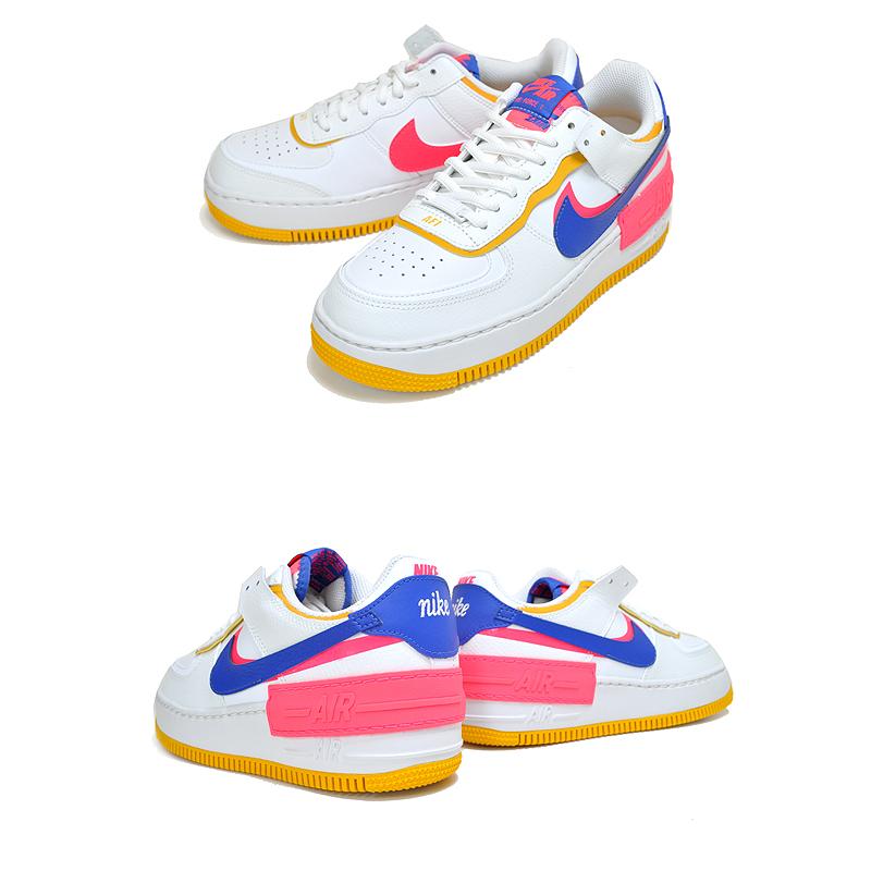 ナイキ ウィメンズ エアフォース 1 シャドウ NIKE WMNS AF1 SHADOW summit white/astronomy blue ci0919-105 スニーカー レディース AIR FORCE 1 ガールズ｜ltd-online｜03