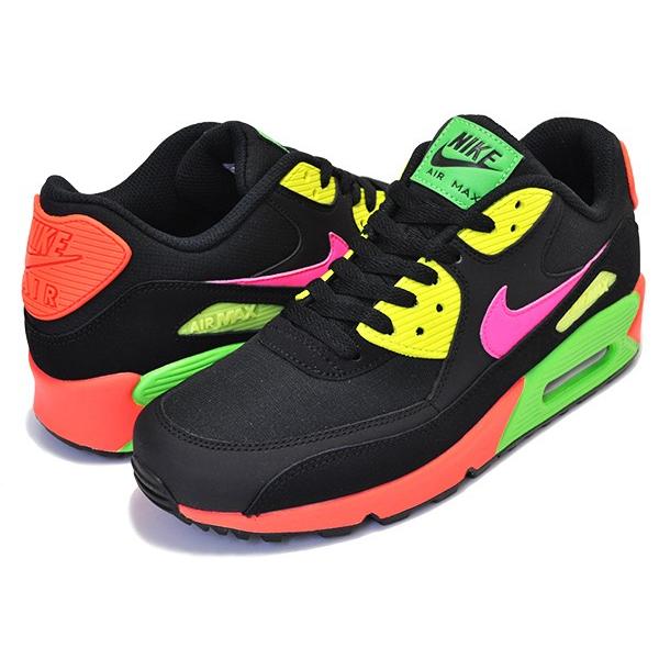 nike air max 90 black neon