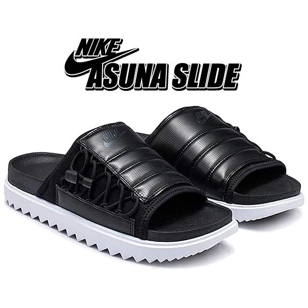 新品　NIKE シティ アスナスライド 26cm スポーツサンダル NIKE（ナイキ） アスナ スライド NIKE ASUNA SLIDE black/anthracite
