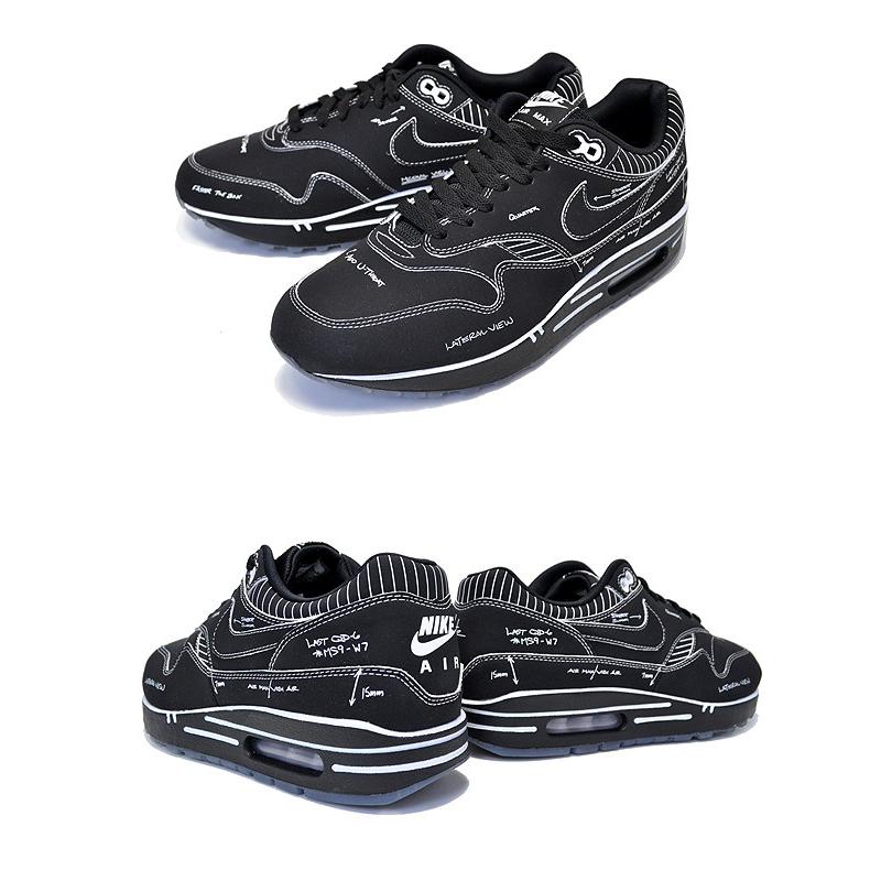 NIKE ナイキ エアマックス 1 AIR MAX SKETCH TO SHELF black/black